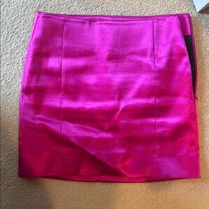 Frame Denim Vibrant Pink Pencil Skirt